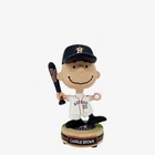 Charlie Brown Houston Astros Peanuts Mini Bighead Bobblehead MLB Baseball