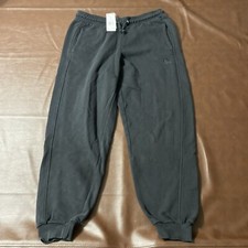 Adidas Women's All Season Fleece Pants Large Black NWT MSRP 60.00 Stain On Back