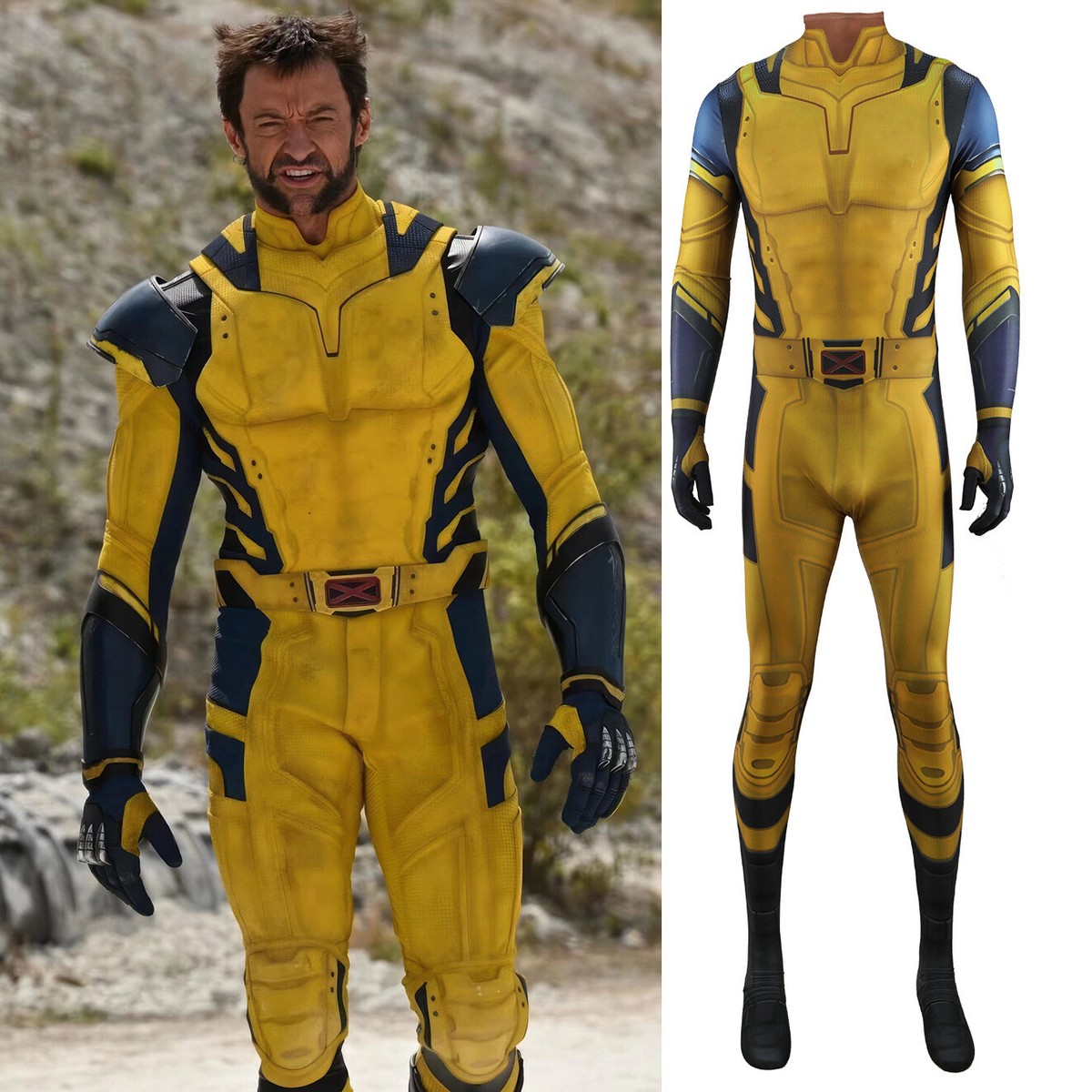 Costume Deadpool 3 Body Completo Per Bambini E Adulti