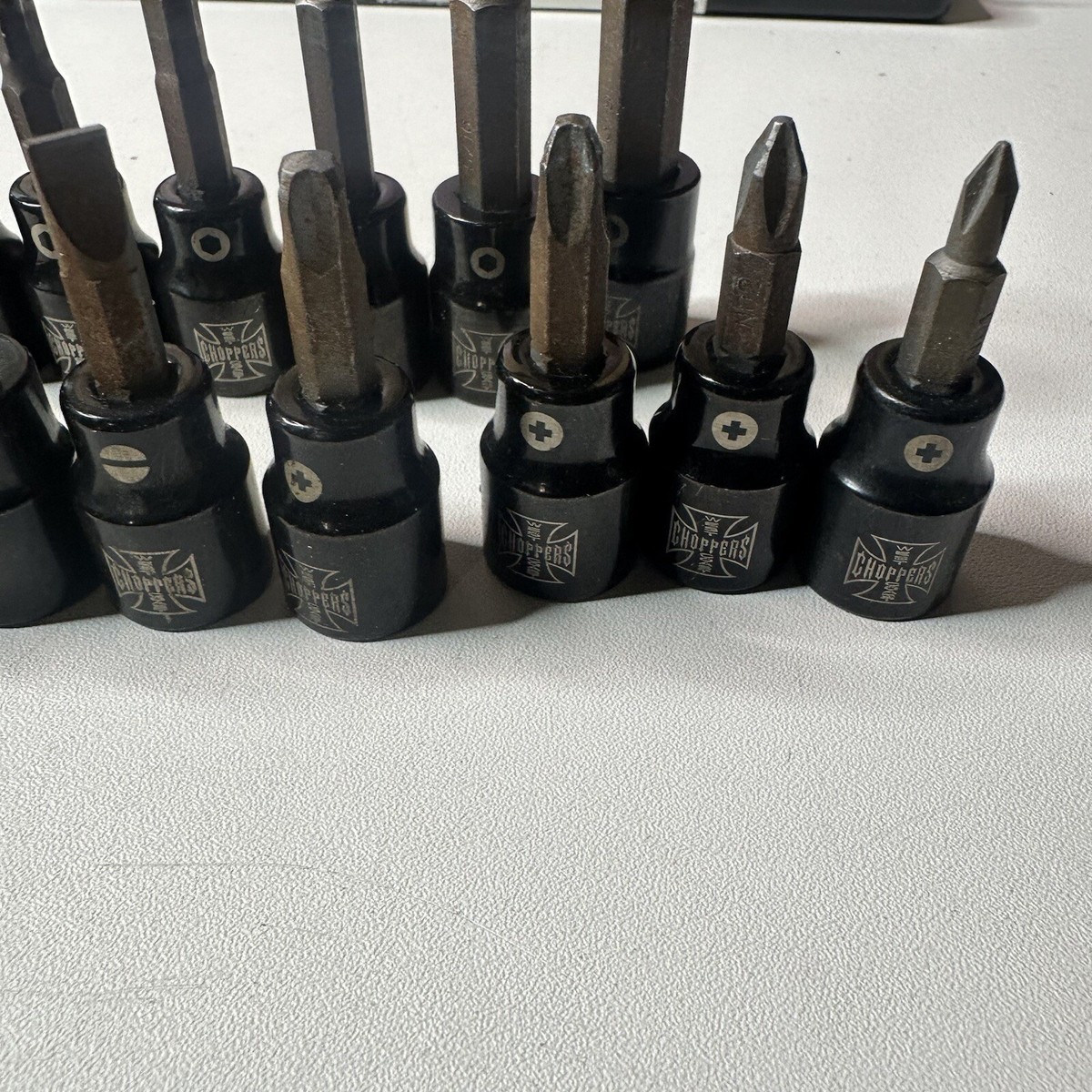 Mac Tools Jesse James WCC 3/8” Drive Hex Torx Philips Flat Mac Tools Jesse James WCC 3/8” Drive Hex Torx Philips Flat