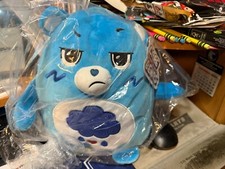 CARE BEARS---GRUMPY BEAR----PLUSH TOY/PILLOW----BASIC FUN