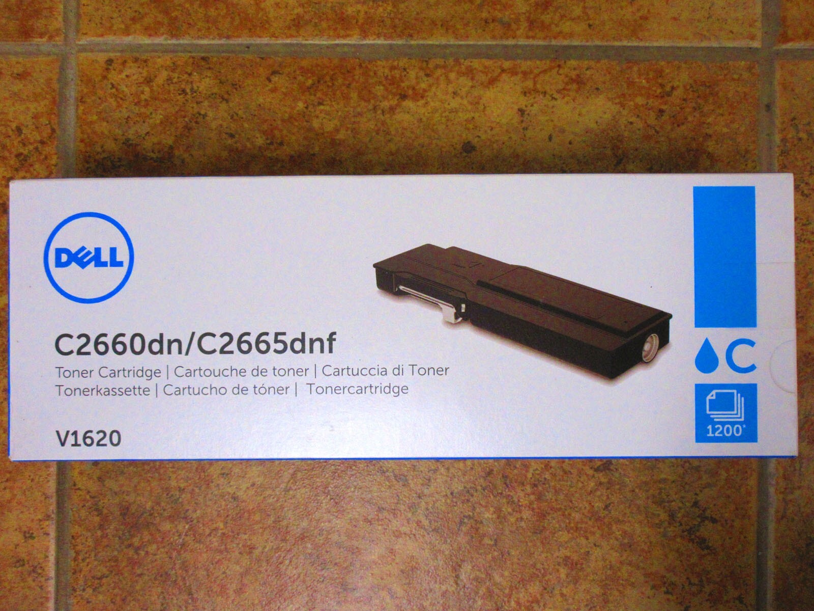 NEW DELL V1620 C2660dn Cyan Toner Print Cartridge CT202143  
