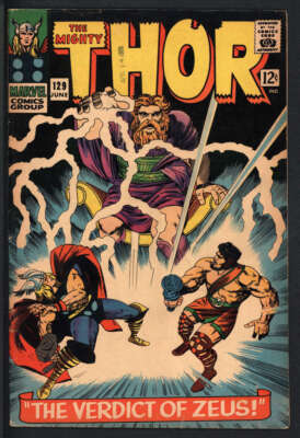 THOR #129 4.0 // 1ST APPEARANCE OF ARES MARVEL COMICS 1966