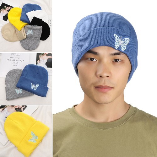 BAIMORE NASA Embroidered Knit Beanie - Acrylic Hip Hop Style Hat For Men & Women - View #8