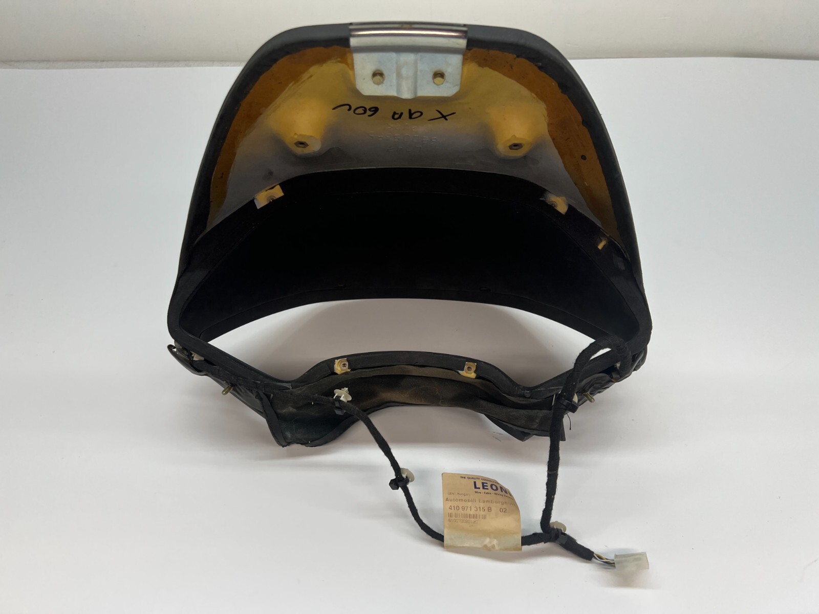 LAMBORGHINI MURCIELAGO LP640 DASHBOARD CLUSTER COVER WITH WIRING OEM 410858278