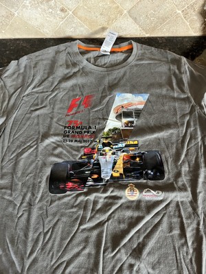 Monaco Grand Prix 2017 T-Shirt. Size L