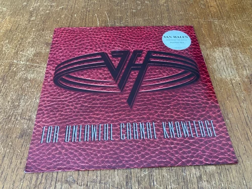 VAN HALEN For Unlawful Carnal Knowledge LP Vinyl 1991 German Press Sammy Hagar