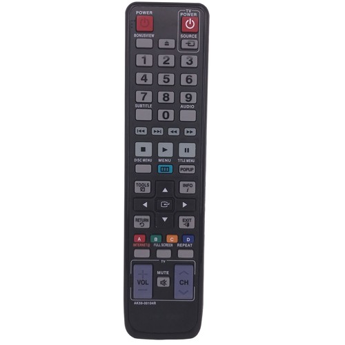 New Remote Control AK59-00104R For SAMSUNG BLU-RAY DVD Player BD-C5500 BD-C6500 - Picture 3 of 5