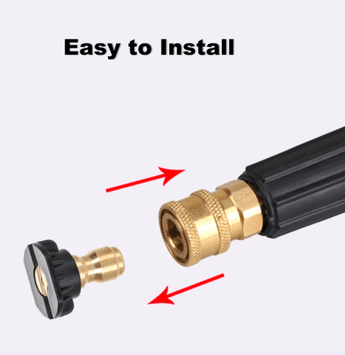 5pcs Pressure Washer Spray Tips Nozzles High Power Kit Quick Connect 1/4" Set - Picture 12 of 12