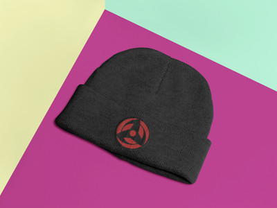 Wintermütze Naruto Sharingarn Ushia Sasuke Amaterasu Anime Mütze Unisex