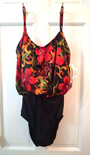 NEW Longitude Women's Bathing Suit HAVANA HEAT 10 One Piece