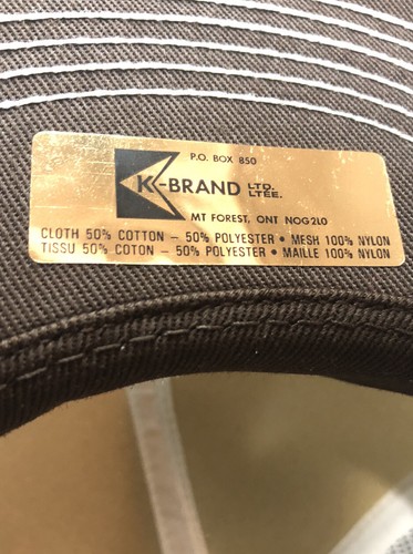 De Colección Western Unifeed Pet Food Marca K Sombrero Malla Camionero Snapback Parche Logo Gorra - Imagen 11 de 13