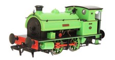 Dapol 4S-024-001 OO Gauge HL 0-4-0 4 'Asbestos' Green Lined Yellow