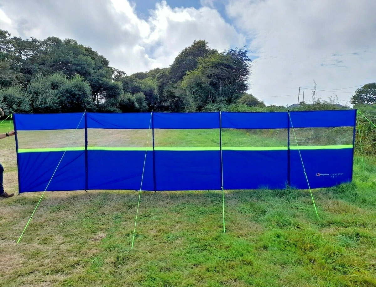 Berghaus steel pole WINDBREAK Windstop 6m accessory to air tent w yellow strip