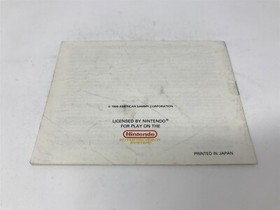 Thundercade - Nintendo Nes - manual only