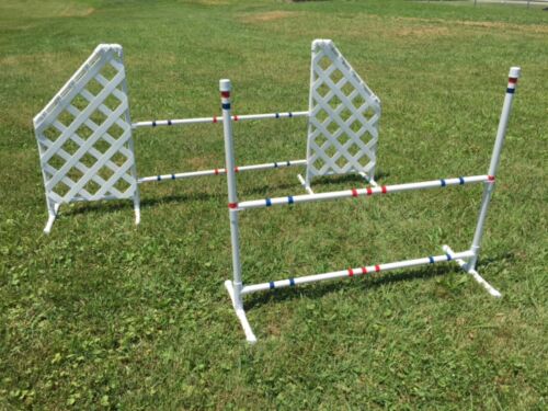 Dog Agility Equipment Wing Jump and Bar Jump set - Picture 1 of 5