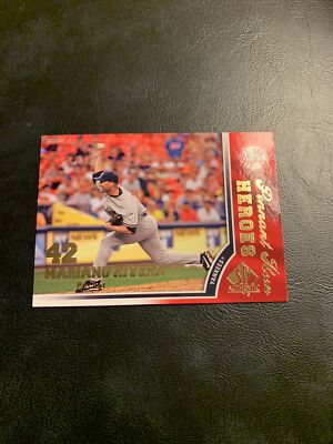 PR/20 Mariano Rivera New York Yankees 2009 SP authentic Pennant run Heroes B35b