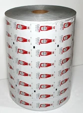 Vintage Heinz Ketchup Packet Foil Paper 4 Decorating Wrapping 18 Inch x 25 Feet