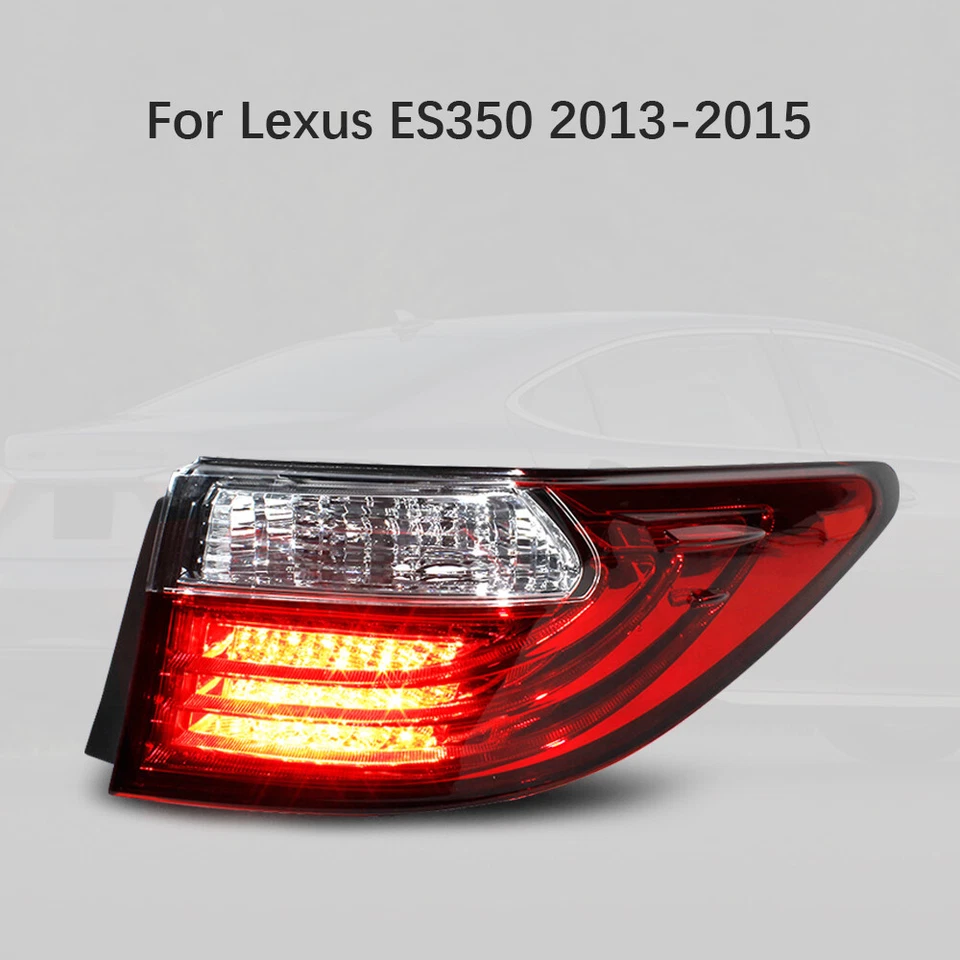 右乘客侧外卤素尾灯适用于 2013 2014 年 2015 年雷克萨斯 ES350 — 第 4/4 张图片