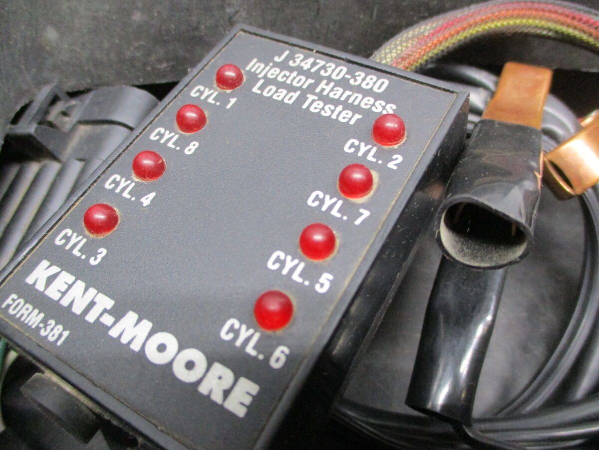 KENT MOORE TOOL J-34730-E, PORT FUEL INJECTION DIAGNOSTIC KENT MOORE TOOL J-34730-E, PORT FUEL INJECTION DIAGNOSTIC