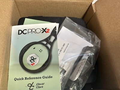 David Clark Aviation Headset DC - Pro X2 With Bluetooth and Noise