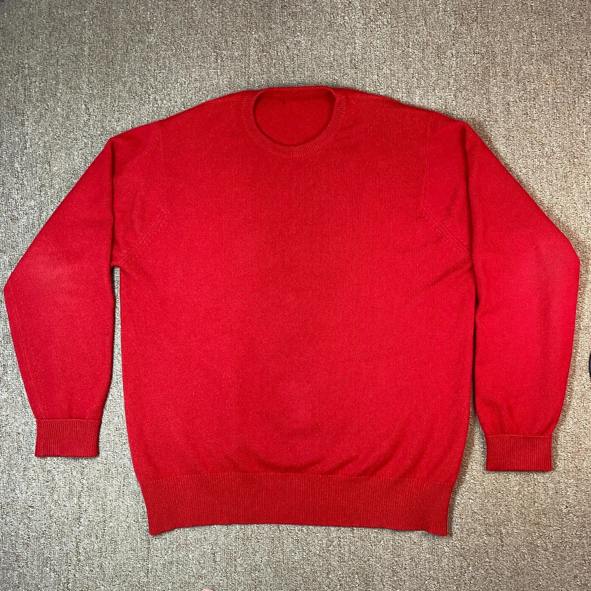 Vintage Cashmere Crew Neck スコットランド製 Vintage Cashmere Crew Neck スコットランド製 Vintage Cashmere Crew