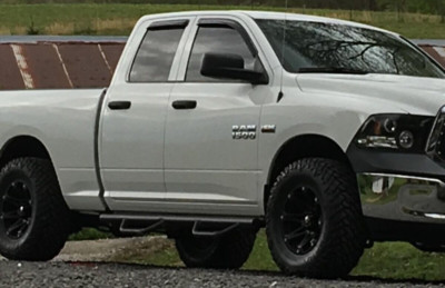 AVS Outside Mount Rain Guards Vent Visors Shade for 09-24 Dodge Ram 1500 Classic