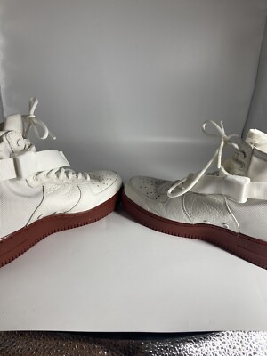 Size 9 - Nike Air Force 1 SF Mid Ivory Mars Stone 917753-100  display picture 1