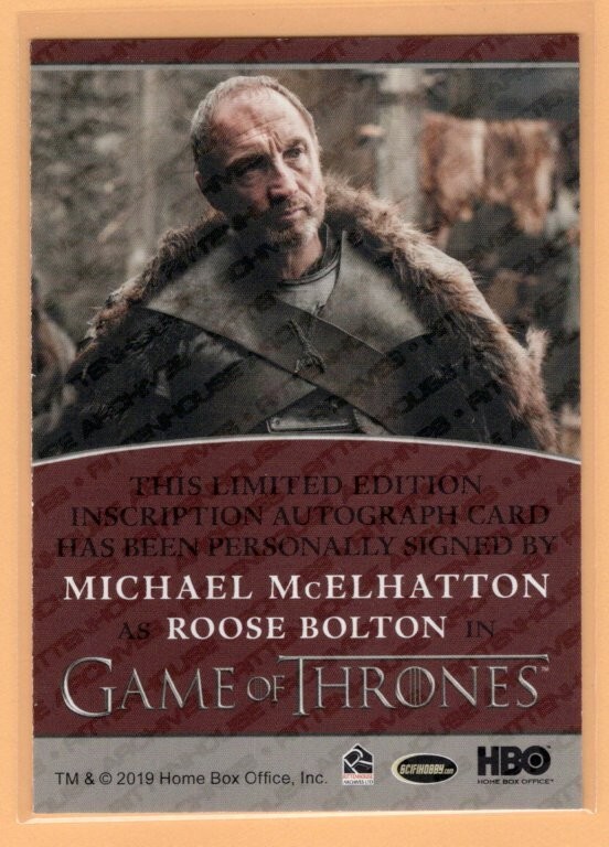 2021 Rittenhouse Game of Thrones IRON ANNIVERSARY Michael