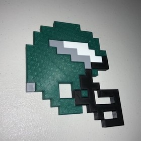 Eagles Tecmo Super Bowl NES custom Helmet 8 Bit Current