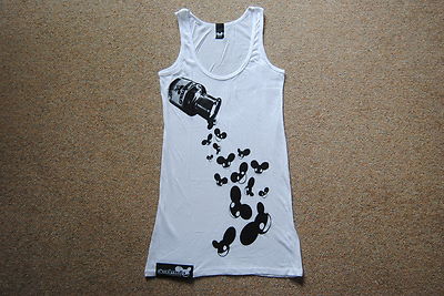DEADMAU5 POISON VEST TOP T SHIRT NEW OFFICIAL MAU5HEAD 4X4=12 HOUSE PRODUCER