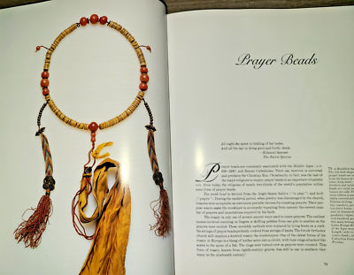 Vtg HC book, The History of Beads by Lois Sherr Dubin, 1987 | eBay