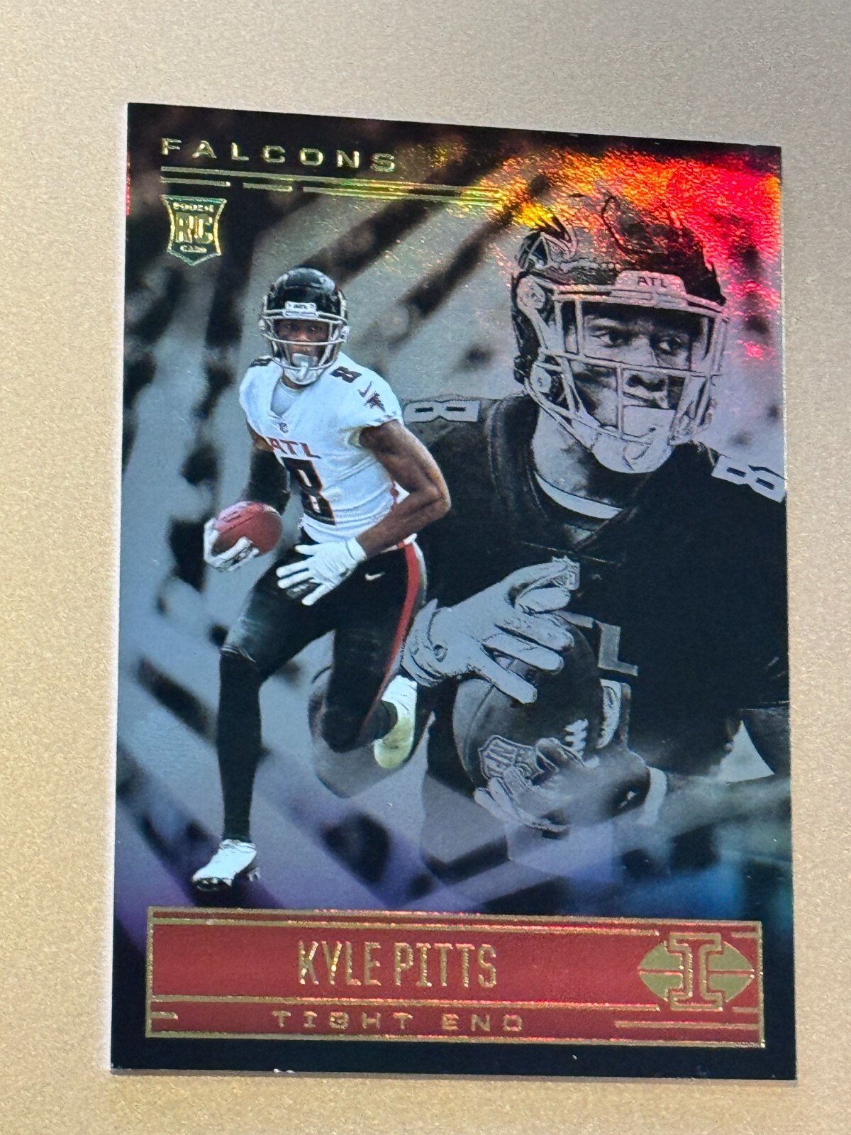 2021 Panini Illusions Kyle Pitts #72 Rookie Card (RC) Atlanta Falcons