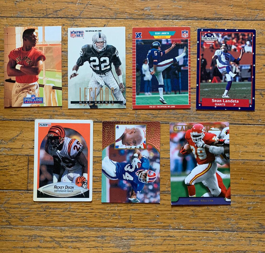 NFL1989トップス アメフト トレーディングカード Misc Football Cards Lot Of 7 1989-1999 | eBay