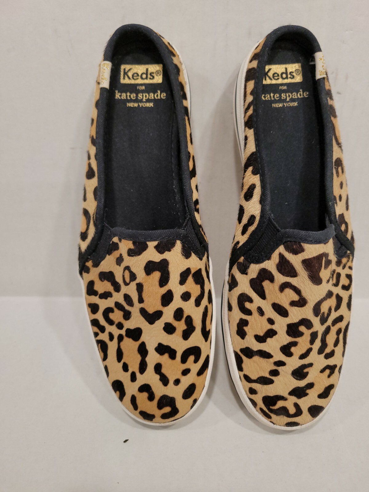 Keds Kate Spade New York Calf Hair Mule Shoes Sneakers Slide Leopard  |  eBay