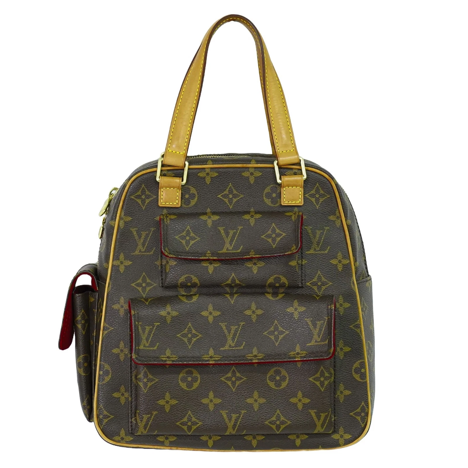 LOUIS VUITTON（LV） Louis Vuitton Excentri Cite M51161 Borsa a mano in tela con monogramma marrone