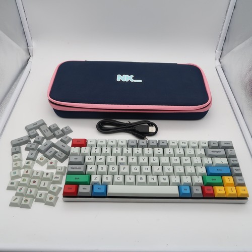 Vortex VTG-8200 RACE 3 75% Mechanical Gaming Keyboard Clear Switches with case