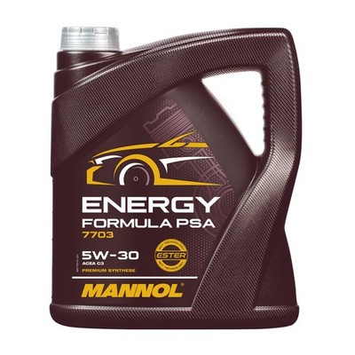 MANNOL 7703 Energy Formula PSA SAE 5W-30 Motoröl PSA B71 2290, 4 Liter