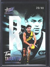 2025 Select AFL Eminence Tim Taranto Name Plate Platinum #20/40