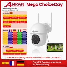 5MP Wired Security Camera 2.4G 5G WiFi, 24 7 Recording, IP66, Auto Tracking
