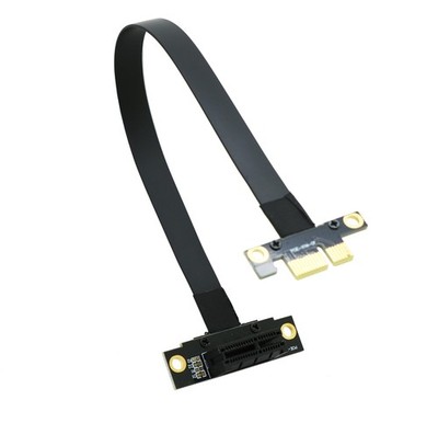 Sintech PCIe X1 4.0 Riser Cable,PCI-Express 1X Male to Female Extension 20CMs 