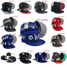 New Era Mens Los Angeles Dodgers Baseball Cap Outdoor Hat 59FIFTY Fitted Hats