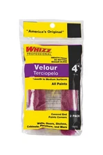 Whizz 51012 Purple Velour Mini Paint Roller Cover 4 Wx3/16 Nap in. (Pack of 10)