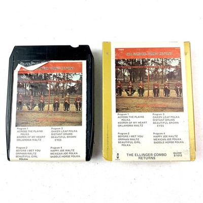 The Ellinger Combo Returns Polkas and Waltzes 8-Track 8-1012 Polka Guide