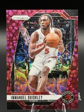 2024-25 Panini Prizm-#78 Immanuel Quickley Plum Blossom /8