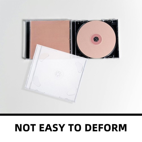 4 Stück Disc-Schutzboxen, Standard-DVD-Hülle, tragbare CD-Aufbewahrungsbox, - Afbeelding 6 van 12