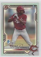 2021 Bowman Draft 1st Edition Sky Blue Foil Jose Torres #BD-125 0s9t
