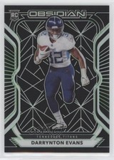 2020 Panini Obsidian Rookies Electric Etch Green 9/50 Darrynton Evans #133 0v0