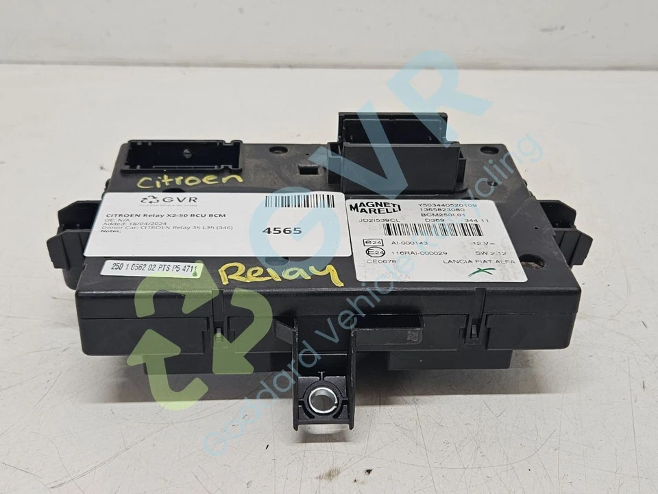 CITROEN Relay X2-50 BCU BCM 1365823080 - Image 2 of 4