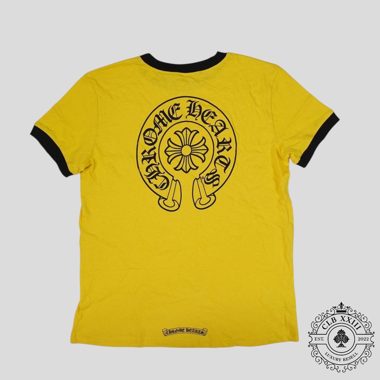 Chrome Hearts Roller Skate Women's Tee in Yellow image 2